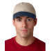 Adult Classic Cut Chino Cotton Twill Unstructured Two-Tone Cap