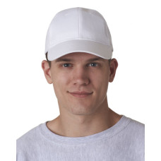 Adult Classic Cut Brushed Cotton Twill Structured Cap