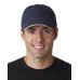 Adult Classic Cut Brushed Cotton Twill Unstructured Sandwich Cap