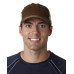 Adult Classic Cut Brushed Cotton Twill Unstructured Trucker Cap