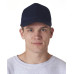 Adult Classic Cut Cotton Twill 5-Panel Cap