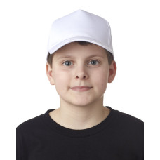 Youth Classic Cut Cotton Twill 5-Panel Cap