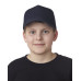 Youth Classic Cut Cotton Twill 5-Panel Cap