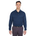 Adult Cool & Dry Long-Sleeve Mesh Piqué Polo