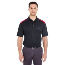 Adult Cool & Dry Two-Tone Mesh Piqué Polo