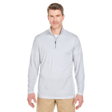 Adult Striped Quarter-Zip Pullover