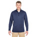 Adult Striped Quarter-Zip Pullover