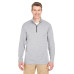Adult Striped Quarter-Zip Pullover