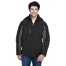 Adult Colorblock 3-in-1 Systems Hooded Soft Shell Jacket