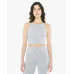 Ladies' Cotton Spandex Sleeveless Crop Top