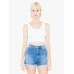 Ladies' Cotton Spandex Crop Tank