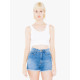Ladies' Cotton Spandex Crop Tank