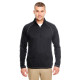 Adult Cool & Dry Sport Quarter-Zip Pullover with Side and Sleeve Panels