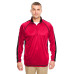 Adult Cool & Dry Sport Quarter-Zip Pullover with Side and Sleeve Panels