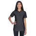 Ladies' Cool & Dry Elite Tonal Stripe Performance Polo
