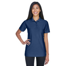 Ladies' Cool & Dry Elite Tonal Stripe Performance Polo