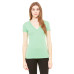 Ladies' Triblend Short-Sleeve Deep V-Neck T-Shirt