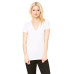 Ladies' Triblend Short-Sleeve Deep V-Neck T-Shirt