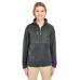 Ladies' Fleece Jacket with Quilted Yoke Overlay