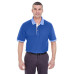 Adult Color-Body Classic Piqué Polo with Contrast Multi-Stripe Trim