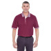 Adult Color-Body Classic Piqué Polo with Contrast Multi-Stripe Trim