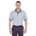Adult Color-Body Classic Piqué Polo with Contrast Multi-Stripe Trim