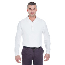 Adult Long-Sleeve Whisper Piqué Polo