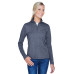 Ladies' Cool & Dry Heathered Performance Quarter-Zip