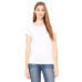 Ladies' Sheer Mini Rib Short-Sleeve T-Shirt