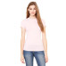 Ladies' Sheer Mini Rib Short-Sleeve T-Shirt