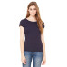Ladies' Sheer Mini Rib Short-Sleeve T-Shirt