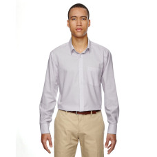 Men's Paramount Wrinkle-Resistant Cotton Blend Twill Checkered Shirt