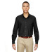Men's Paramount Wrinkle-Resistant Cotton Blend Twill Checkered Shirt