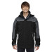 Adult 3-in-1 Seam-Sealed Mid-Length Jacket with Piping