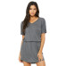 Ladies' Flowy V-Neck Dress