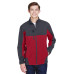 Men's Compass Colorblock Three-Layer Fleece Bonded Soft Shell Jacket
