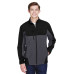 Men's Compass Colorblock Three-Layer Fleece Bonded Soft Shell Jacket