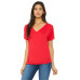 Ladies' Slouchy V-Neck T-Shirt