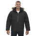 Men's Boreal Down Jacket with Faux Fur Trim