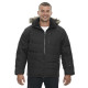 Men's Boreal Down Jacket with Faux Fur Trim
