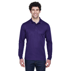 Men's Pinnacle Performance Long-Sleeve Piqué Polo