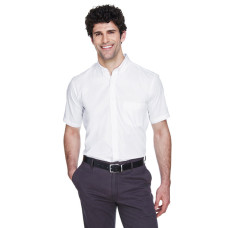 Men's Tall Optimum Short-Sleeve Twill Shirt