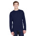 Men's Agility Performance Long-Sleeve Piqué Crewneck