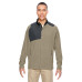 Men's Excursion Trail Fabric-Block Fleece Jacket