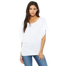 Ladies' Flowy Draped Sleeve Dolman T-Shirt