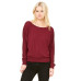 Ladies' Flowy Long-Sleeve Off Shoulder T-Shirt