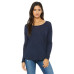 Ladies' Flowy Long-Sleeve T-Shirt with 2x1 Sleeves