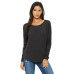 Ladies' Flowy Long-Sleeve T-Shirt with 2x1 Sleeves