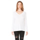 Ladies' Flowy Long-Sleeve V-Neck