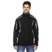 Men's Enzo Colorblocked Three-Layer Fleece Bonded Soft Shell Jacket